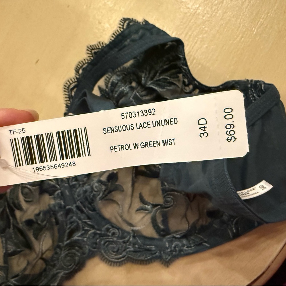 Soma SENSUOUS LACE UNLINED Bra - Picture 4 of 4